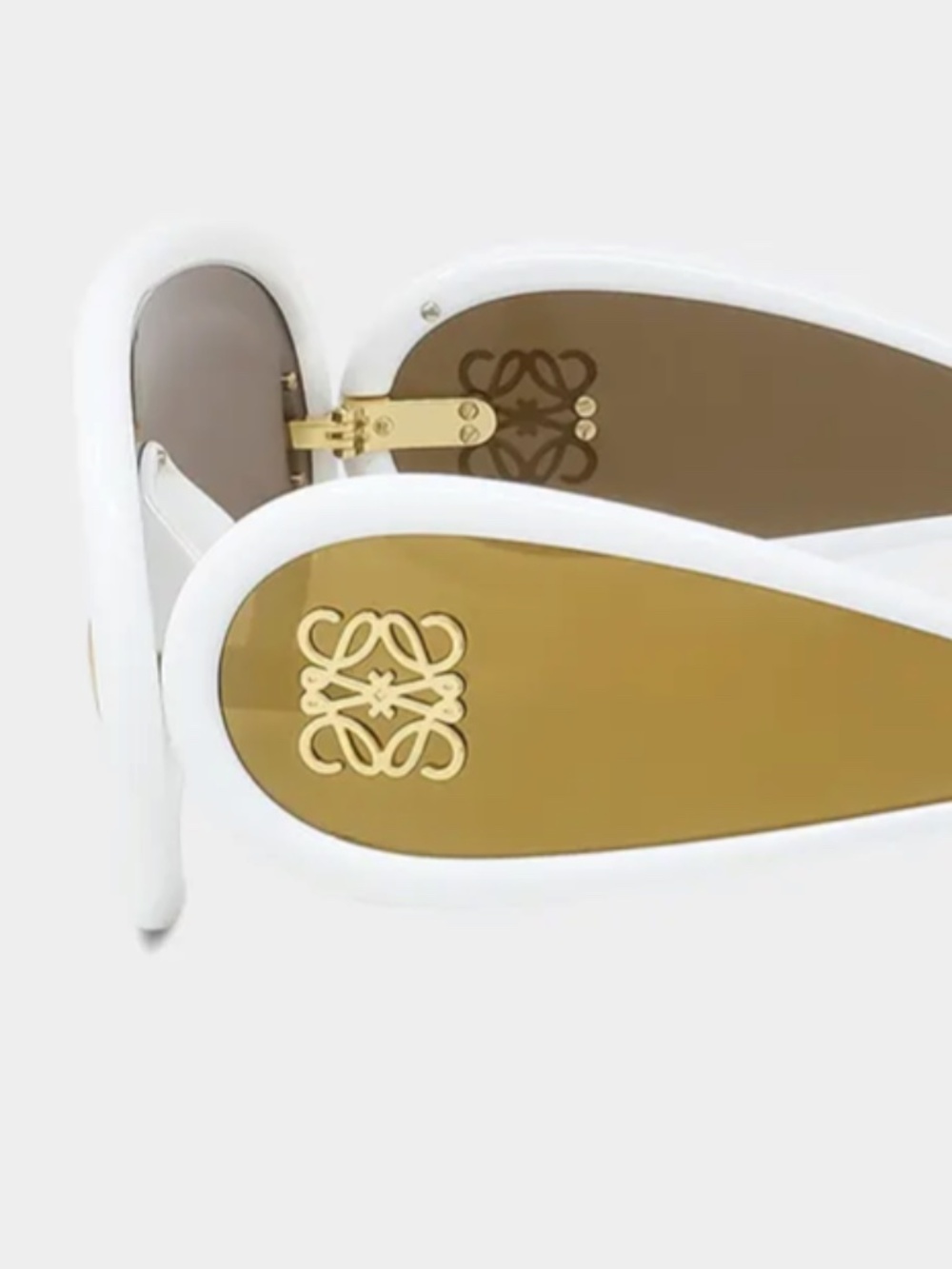 Loewe LW401081 25G Mirror Acetate Shield Sunglasses - Picture 2 of 10